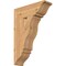 Ekena Millwork Funston Traditional Smooth Bracket, Western Red Cedar, 5 1/2"W x 18"D x 26"H BKT06X18X26FST01SWR - alternate 1